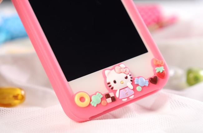 bumper silicone sanrio iphone4/4s รูปที่ 5