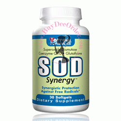 Jarrow Formula SOD Synergy รวมพลังสารต้านอนุมูลอิสระ GliSODin,CoQ10,Glutathione,Vitamin E ขับสารพิษ ผิวพรรณสดใส สุขภาพดี รูปที่ 1