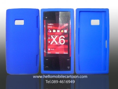 ซิลิโคน nokia X6 และ Hydrocarbon case รูปที่ 4