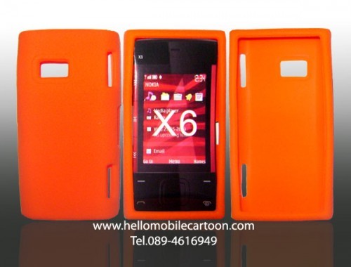 ซิลิโคน nokia X6 และ Hydrocarbon case รูปที่ 6