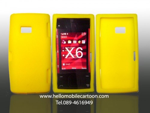 ซิลิโคน nokia X6 และ Hydrocarbon case รูปที่ 7