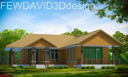 FEWDAVID-3-DESIGN  ออกแบบบ้าน,บ้านชั้นเดียว,บ้าน2ชั้น,แบบสำเร็จรูป รูปที่ 1