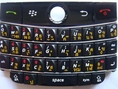 ขายแป้นพิมพ์ไทย / Thai Keyboard Blackberry สำหรับเครื่องแท้ Blackberry Curve 9000 สีดำ งานเกรดแท้ **ราคาเดียวเลยย 300**