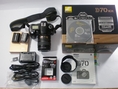 กล้อง Nikon D70 พร้อมเลนส์ และอุปกรณ์ครบชุดสุดคุ้ม สภาพ 90% พร้อมกระเป๋า