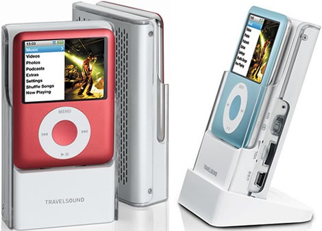 ขาย ลำโพงพกพาใช้กับ iPod Nano ยี่ห้อ CREATIVE Travelsound i80 รูปที่ 1
