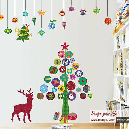 อัพเดท Wall stickers ลายใหม่ + Merry Christmas ++ บริการห่อของขวัญให้ฟรี รูปที่ 1