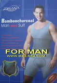 Onamiชุดลดน้ำหนักโอนามิสำหรับผู้ชาย zirana bamboo charcoal 3 in 1 ชุดฟิตเนส ชุดออกกำลังกายกระชับสัดส่วน