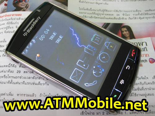 ขายโทรศัพท์มือถือ รุ่นใหม่ ช่วงโปรฯราคาพิเศษ BlackBerry Storm 9500i  มือถือ 2 Sim, TV, Bluetooth, Java, FM, MP3 จอใหญ่ ช รูปที่ 1