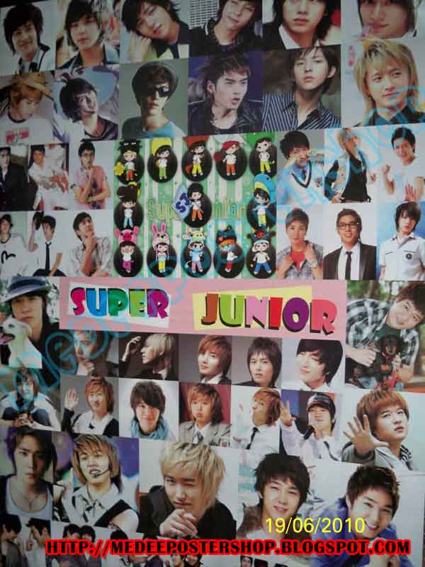 Poster Super Junior 4 (ฺBonamana) ใหม่ล่าสุด ราคาถูกๆๆ เชิญเลือกเลยจ้า รูปที่ 4