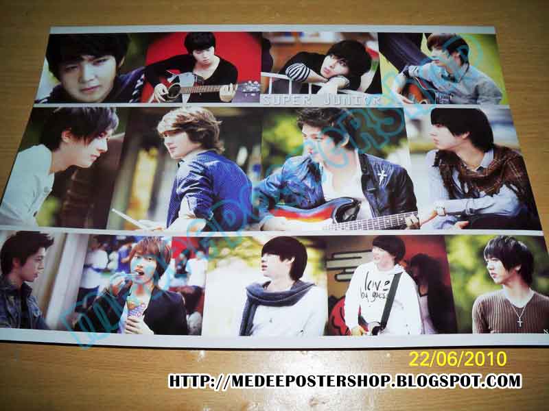Poster Super Junior 4 (ฺBonamana) ใหม่ล่าสุด ราคาถูกๆๆ เชิญเลือกเลยจ้า รูปที่ 5