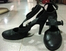 รูปย่อ รองเท้า RAGAZZE (รองเท้าส้นสูง)รองเท้าบู๊ท(รองเท้า Boot สไตล์เกาหลี)รองเท้าหนังแก้วรัดข้อ LYN รูปที่1