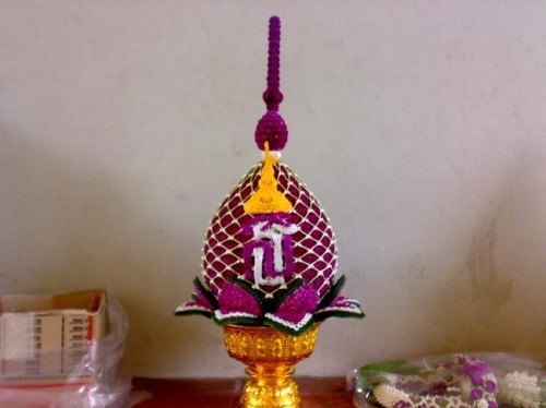 รับทำ พานพุ่ม พานพุ่มดอกไม้ พานธูปเทียนแพ เเละงานดอกไม้สดอย่างไทยทุกชนิด รูปที่ 4