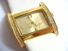 รูปย่อ นาฬิกา MISS SIXTY สวย ใส ไฮโซ สายหนังสีขาวนวล ใหม่ + แท้ 100% ราคาถูกสุด ๆ รูปที่6