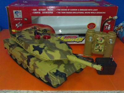 รถถังบังคับ LEOPRAD 1:24 ระบบยิง(Infrared) รูปที่ 3