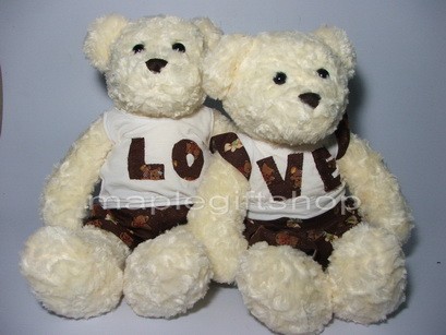ตุ๊กตาหมีคู่รัก ตุ๊กตาแต่งตัวของขวัญที่น่าประทับใจ รูปที่ 4