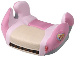 Car Booster Seat คาร์ซีท เบาะรองนั่งในรถยนต์ ลาย Princess พร้อมผ้ารอง รูปที่ 1