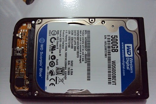 ขาย HDD NB SATA 500GB พร้อม BOX มือ 2 ประกันเหลือ 4 ปี รูปที่ 1