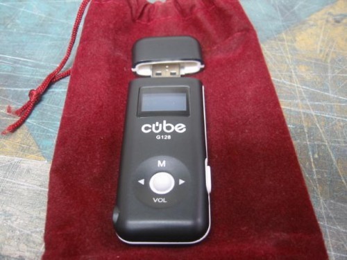 เครื่องเล่น MP3 CUBE G128 (2gb) สีดำ รูปที่ 5