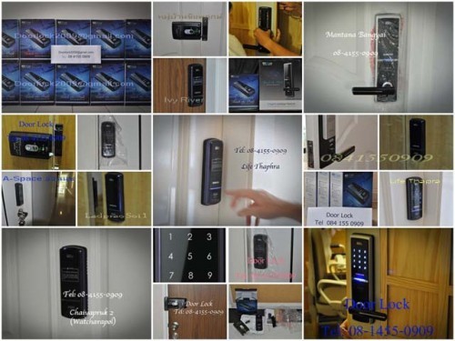 ขายกลอนประตูดิจิตอล digital door lock Samsung, gateman หลายรุ่น ราคาถูก มีลูกค้าแล้วกว่า 70 ราย มีของพร้อมติดตั้ง รูปที่ 1