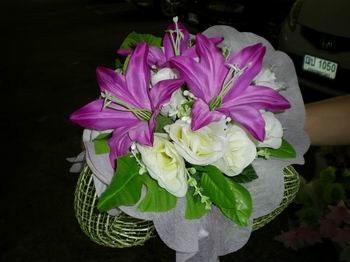 รับจัดดอกไม้ประดิษฐ์ bouquet ในงานต่างๆ และ งานรับปริญญา รูปที่ 3