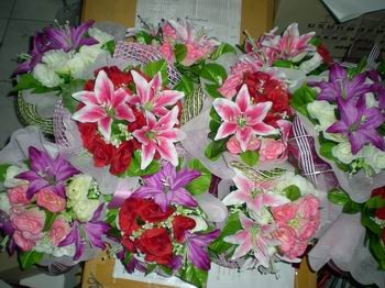 รับจัดดอกไม้ประดิษฐ์ bouquet ในงานต่างๆ และ งานรับปริญญา รูปที่ 5