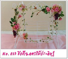 Because of love ศูนย์รวม ให้เช่าอุปกรณ์จัดดอกไม้ และอุปกรณ์ตกแต่งสถานที่ กรงนก  เก้าอี้ รูปที่ 4