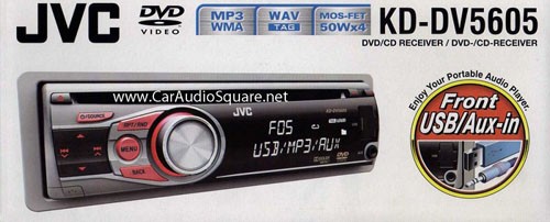 ขายส่ง เครื่องเสียงรถยนต์ KD-DV5605 ราคา 5400 บาท สินค้าใหม่ มีใบรับประกันจากบริษัท รูปที่ 1