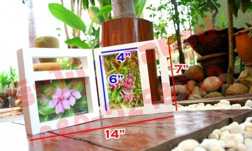 กรอบรูปสวยๆ กรอบรูปตกแต่งบ้าน กรอบรูปไม้แท้ รูปที่ 3