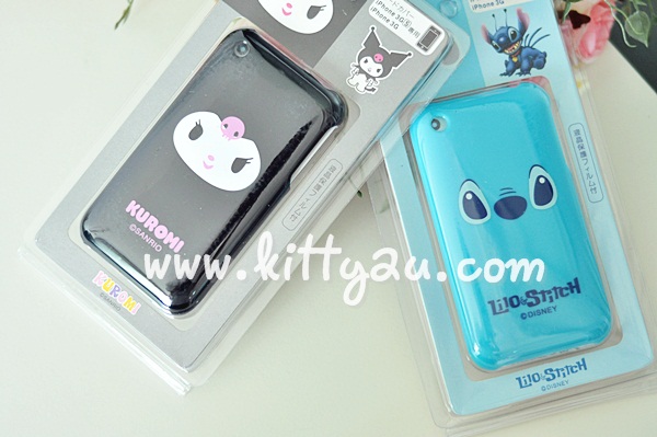 Case iPhone 3G 3Gs Kitty Pooh Micky Minnie Ben10 Stitch Doraemon Kuromi รูปที่ 1