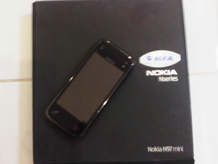 Nokia N97 mini สภาพ 99% ใช้มา 2 เดือน รูปที่ 1
