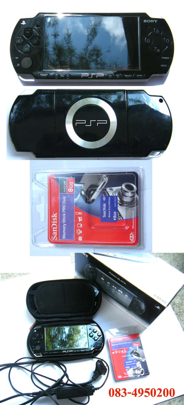 ขาย PSP-2006 PB Slim&Lite สีดำ สภาพ 99% รูปที่ 1