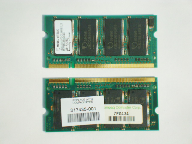 SDRAM COMPAQ Notebook 256 Mbx2 รูปที่ 1