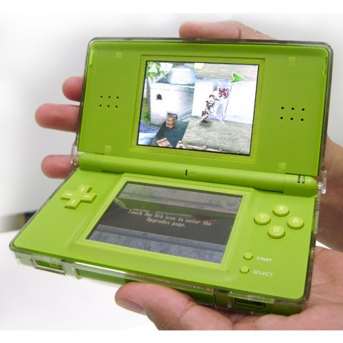 ขายด่วน! Nintendo DS Lite 4GB สีเขียวอ่อน สภาพ 95% รูปที่ 1
