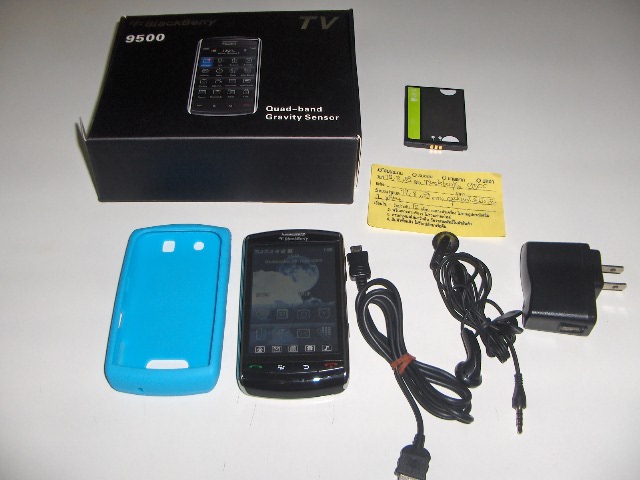 ขาย Blackberry Storm 9500 TV 2 Sim รูปที่ 1