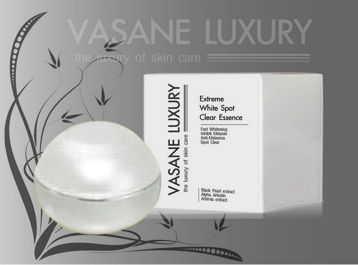 ต่อไปหน้าจะไม่มีฝ้า กระอีกต่อไป Vasane Luxury Extreme White Spot Clear Essence ด้วยคุณค่าจากไข่มุกดำและแบเบอรี่ ดีที่สุด รูปที่ 1