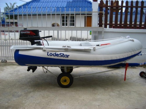 Lode star ultra light 250 with outboarder Tohatsu M 5 B รูปที่ 1