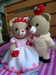 รูปย่อ ตุ๊กตาไหมพรม หมีแต่งงาน ของขวัญงานแต่ง รูปที่3