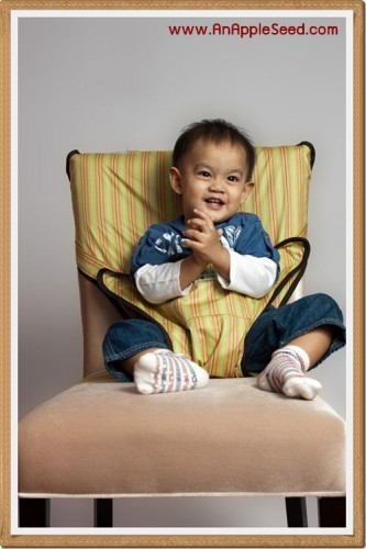 เก้าอี้นั่งเด็กแบบพกพา Portable Child Seat (Happy Seat) รูปที่ 1