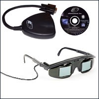 E-D Wired 3D Glasses for the PC รูปที่ 1