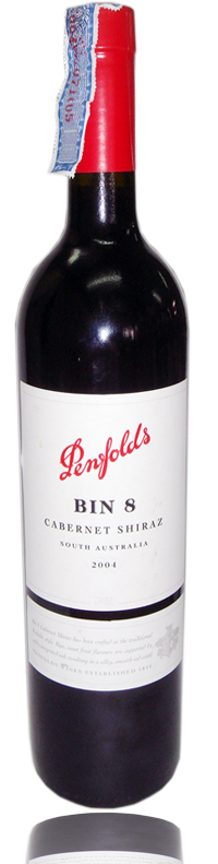 Penfolds BIN 8 Cabernet Shiraz 2004 ราคาถูก รูปที่ 1