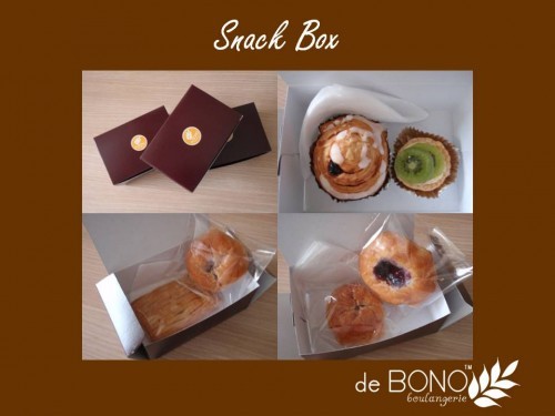 snack box - de BONO รับจัดชุด อาหารว่าง snack box / coffee break บริการจัดส่งตรงเวลา รูปที่ 1