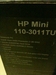 รูปย่อ ขาย Notebook HP รุ่น HP Mini 110-3011TU (ของใหม่ยังไม่แกะกล่อง) รูปที่2