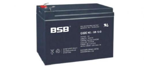 Battery ยี่ห้อ BSB 12V 9Ah ถูกสุดๆ 500 บาท รับประกัน 12 เดือน รูปที่ 1