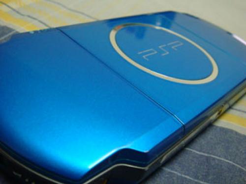 ขาย PSP3006 สีน้ำเงิน สภาพ 90เปอร์เซ็น  และ ขาย mem 8 กิ๊ก (แท้) รูปที่ 1