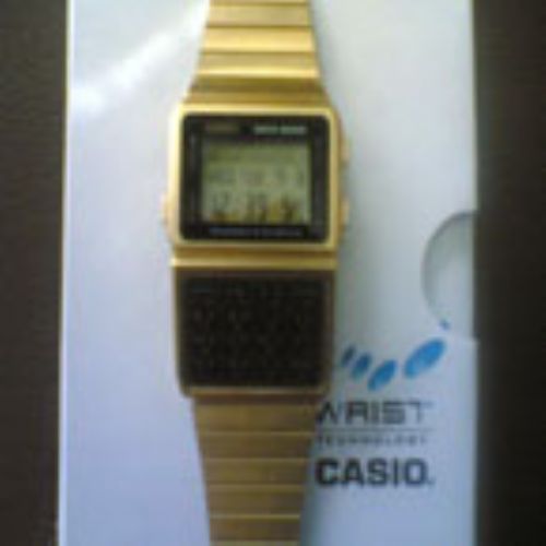 ขาย นาฬิกาcasio สีทอง รูปที่ 1