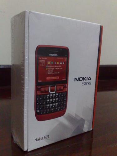 ต้องการขาย NOKIA E63 มือใหม่สีแดง รูปที่ 1