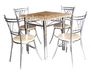 รูปย่อ DinningSet เก้าอี้เหล็ก เก้าอี้รับประทานอาหาร เก้าอี้ภัตตาคาร  และชุดอาหารเหล็ก สนใจโทร 087-985-9343 รูปที่4