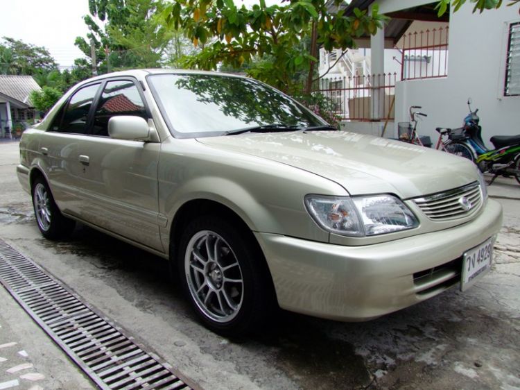 ขายด่วนรถ Toyota Soluna SLI ปี 2002 สีทอง ออโต้ สภาพเดิม รถสวยมาก  !!! รูปที่ 1