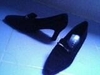รูปย่อ รองเท้าNineWest ไซด์6 สีดำ ผ้ากำมะหยี่ ราคา 500บาท(พร้อมจัดส่ง) รูปที่2