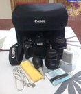 ขายกล้องCANON EOS 400D พร้อมเลนส์คิต EF-S 18-55  EF 50mm F 1.8mm  กระเป๋า canon